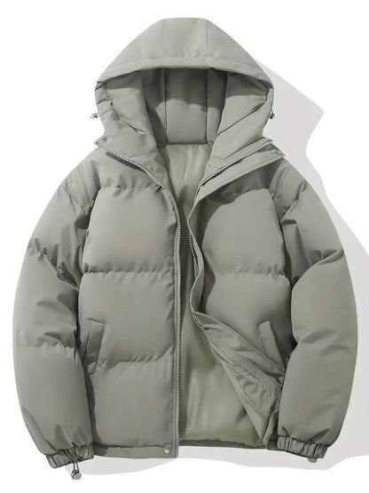 Warme Winterjacke Klassisch mit Kapuze