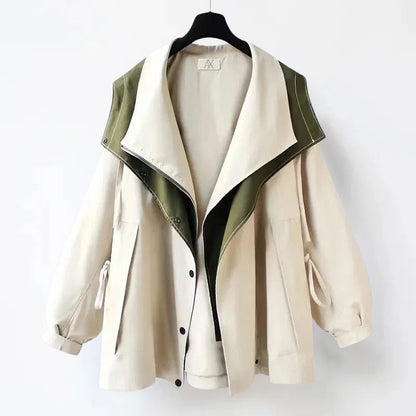 Stylische Fusion Jacke Damen