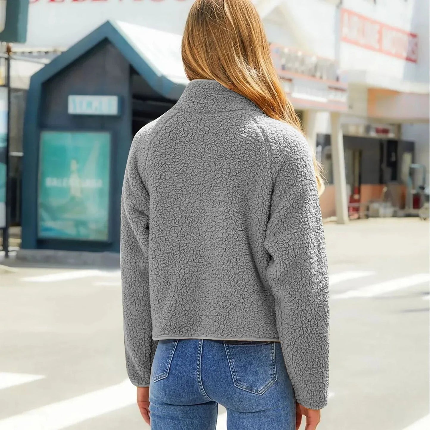 Damen Steppjacke Warm Gemütlich Isoliert