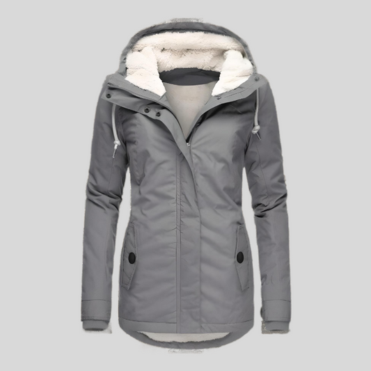 Wasserdichte Damenjacke Modern Regenmantel - IdealeKleiden