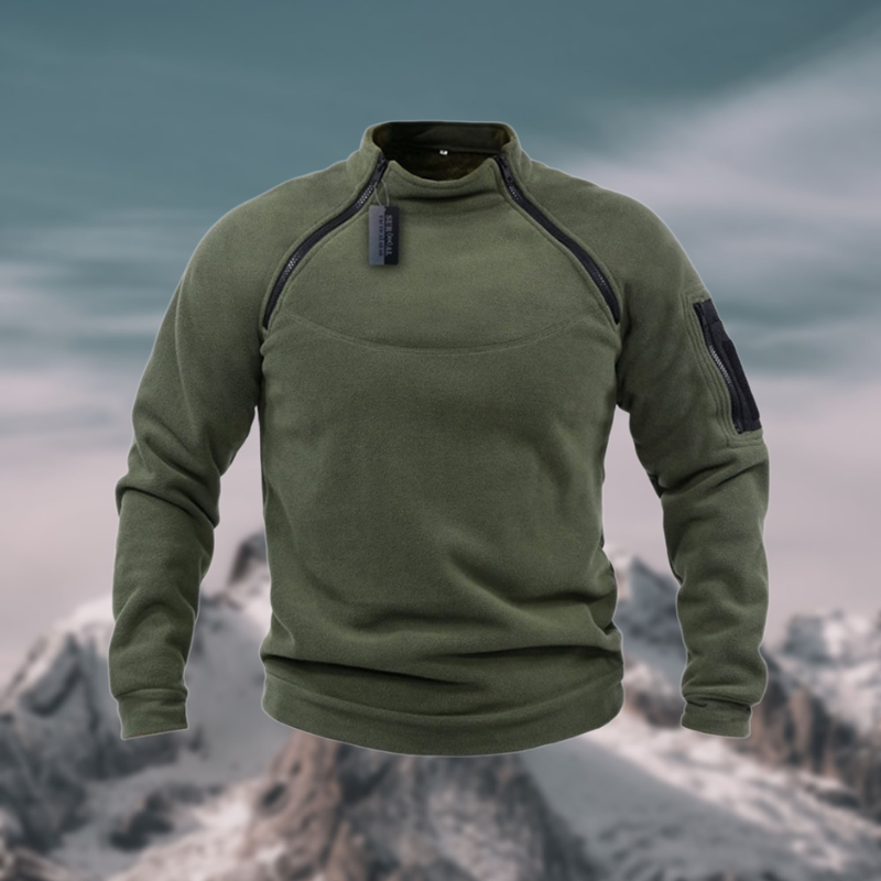 Weicher Fleece Pullover Bequem Alltag