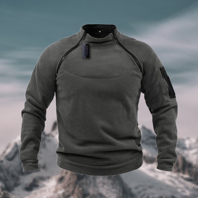 Weicher Fleece Pullover Bequem Alltag