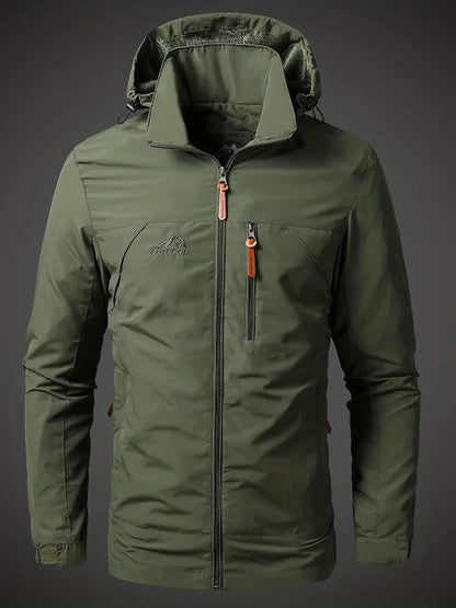 Herren Regenjacke Wasserdicht und Stilvoll