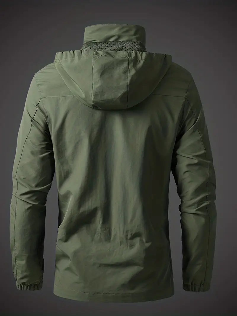Herren Regenjacke Wasserdicht und Stilvoll - IdealeKleiden