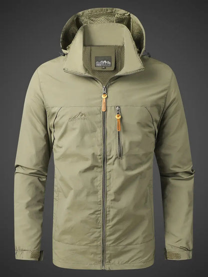 Herren Regenjacke Wasserdicht und Stilvoll