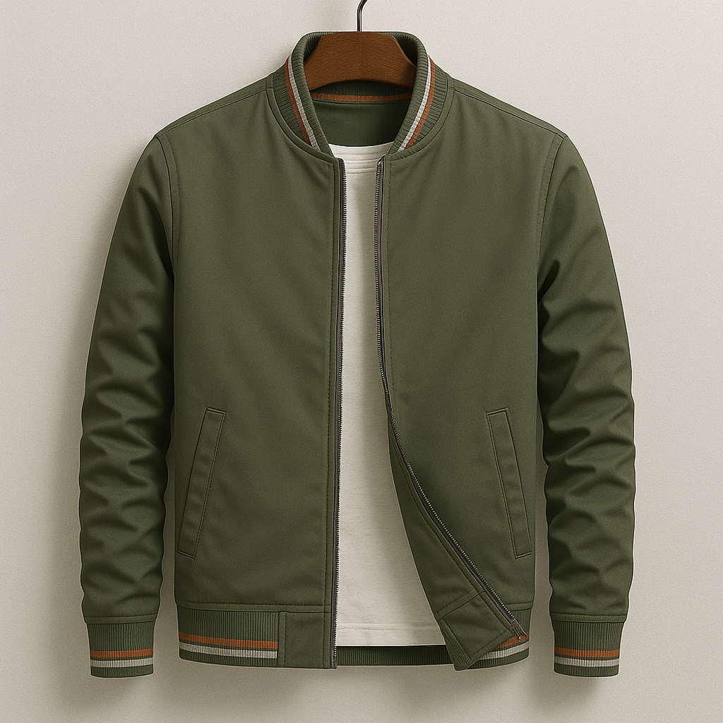 Stylische Herren Bomberjacke Leicht und Bequem