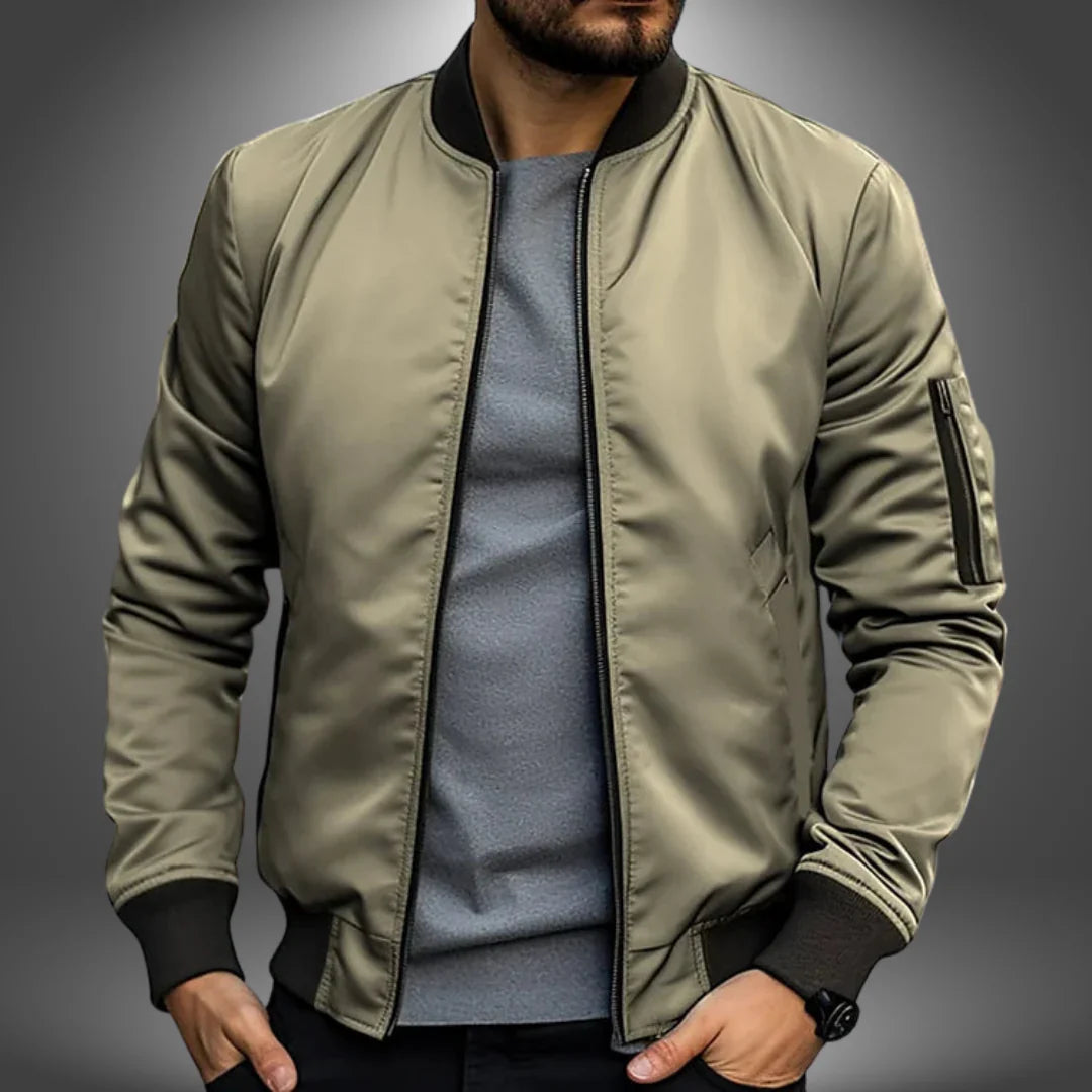 Stylische Herren Bomberjacke Leicht & Bequem