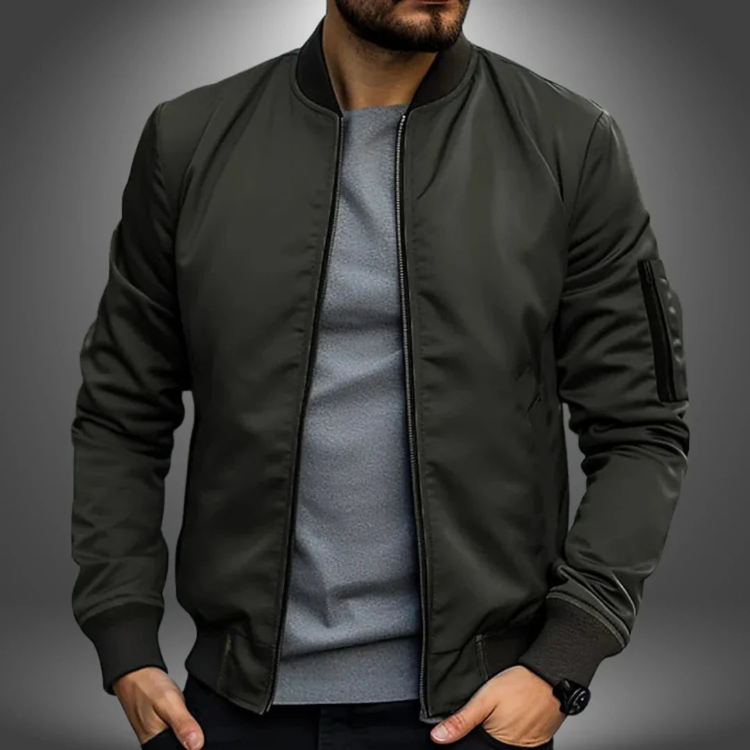 Stylische Herren Bomberjacke Leicht & Bequem