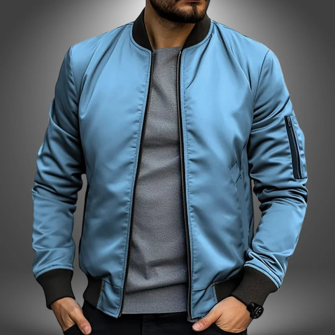 Stylische Herren Bomberjacke Leicht & Bequem