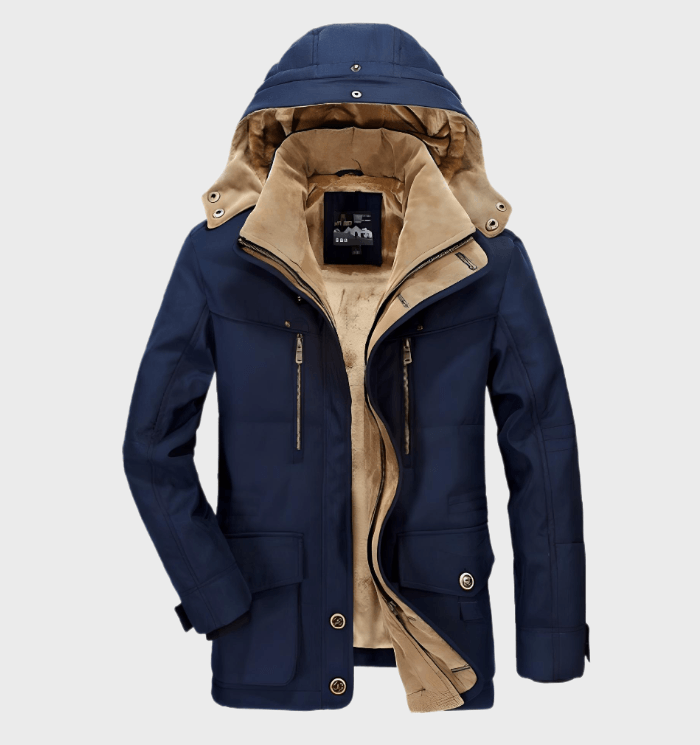 Wasserfeste Winterjacke Herren Isoliert Warm