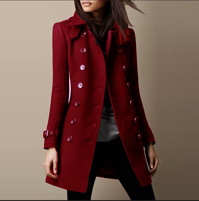 Elegante Damenjacke mit Doppelreihen-Knöpfen