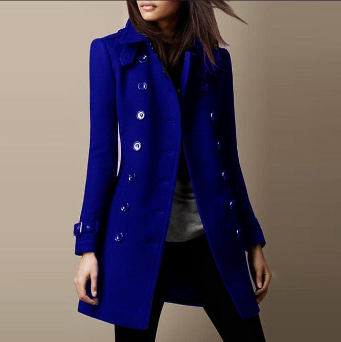 Elegante Damenjacke mit Doppelreihen-Knöpfen