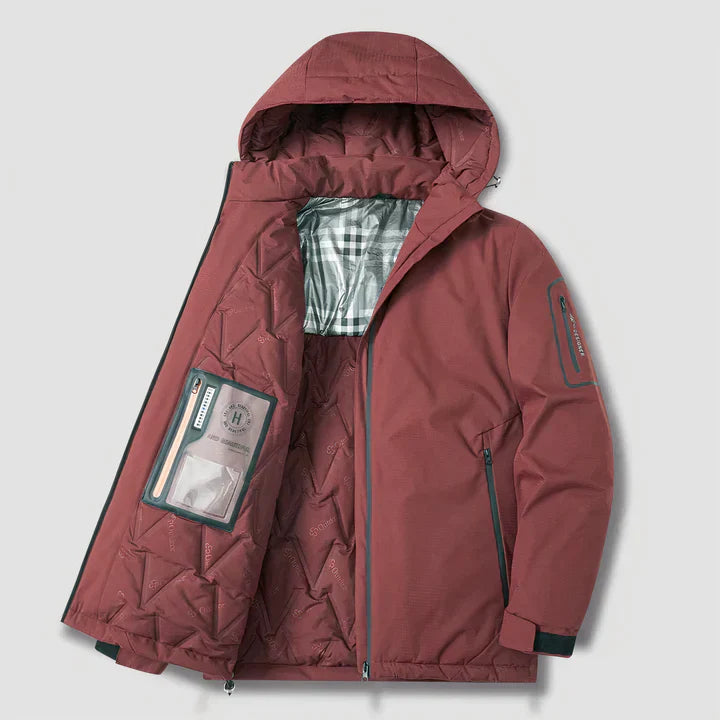 Herren Winterjacke Dicker Warme Parka