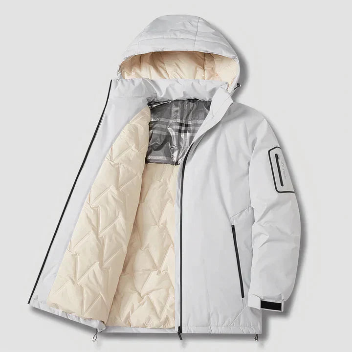 Herren Winterjacke Dicker Warme Parka