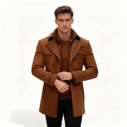 Stilvoller Herren Winterparka