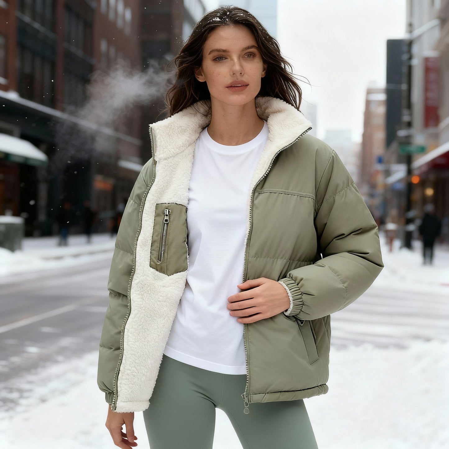 Warme Steppjacke Damen Komfort Design