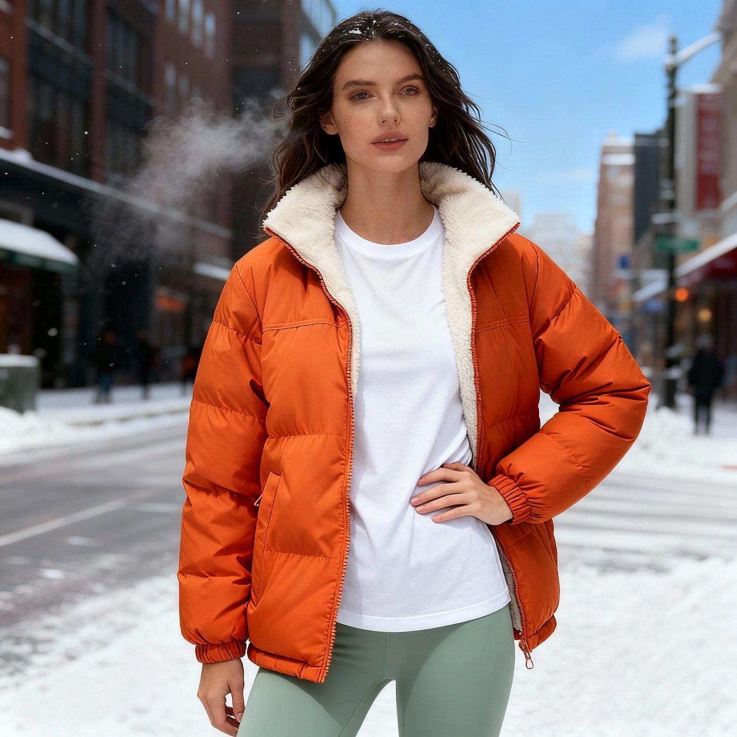 Warme Steppjacke Damen Komfort Design