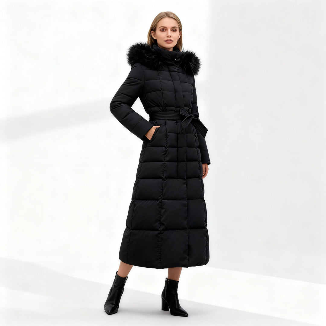 Damen Wintermantel Warm Isoliert Elegant