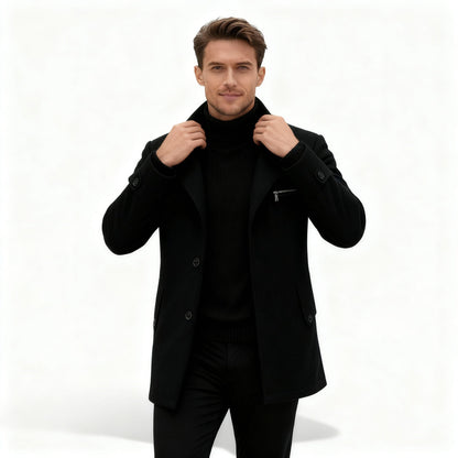 Stilvoller Herren Winterparka