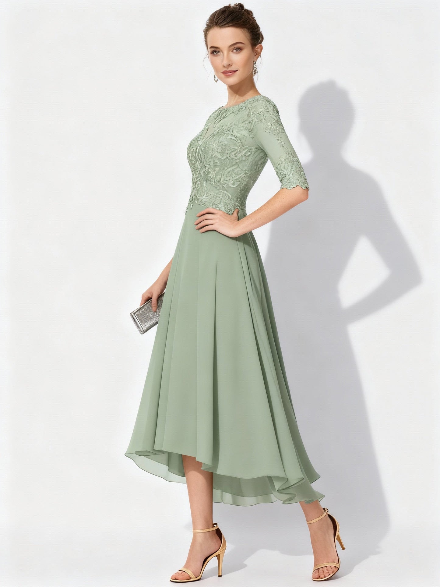 Elegantes Abendkleid Damen Lang