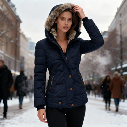 Stilvolle Damen Winterjacke Soft