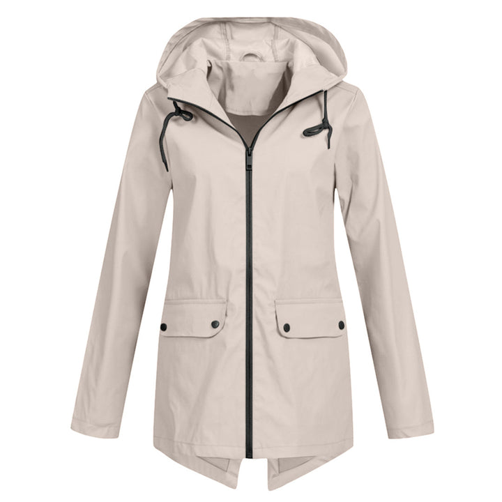 Herbst Regenjacke Damen Elegant Wasserfest