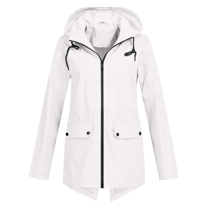 Herbst Regenjacke Damen Elegant Wasserfest