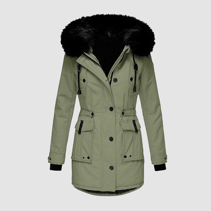 Warme Winterjacke Fleece-Innenleben