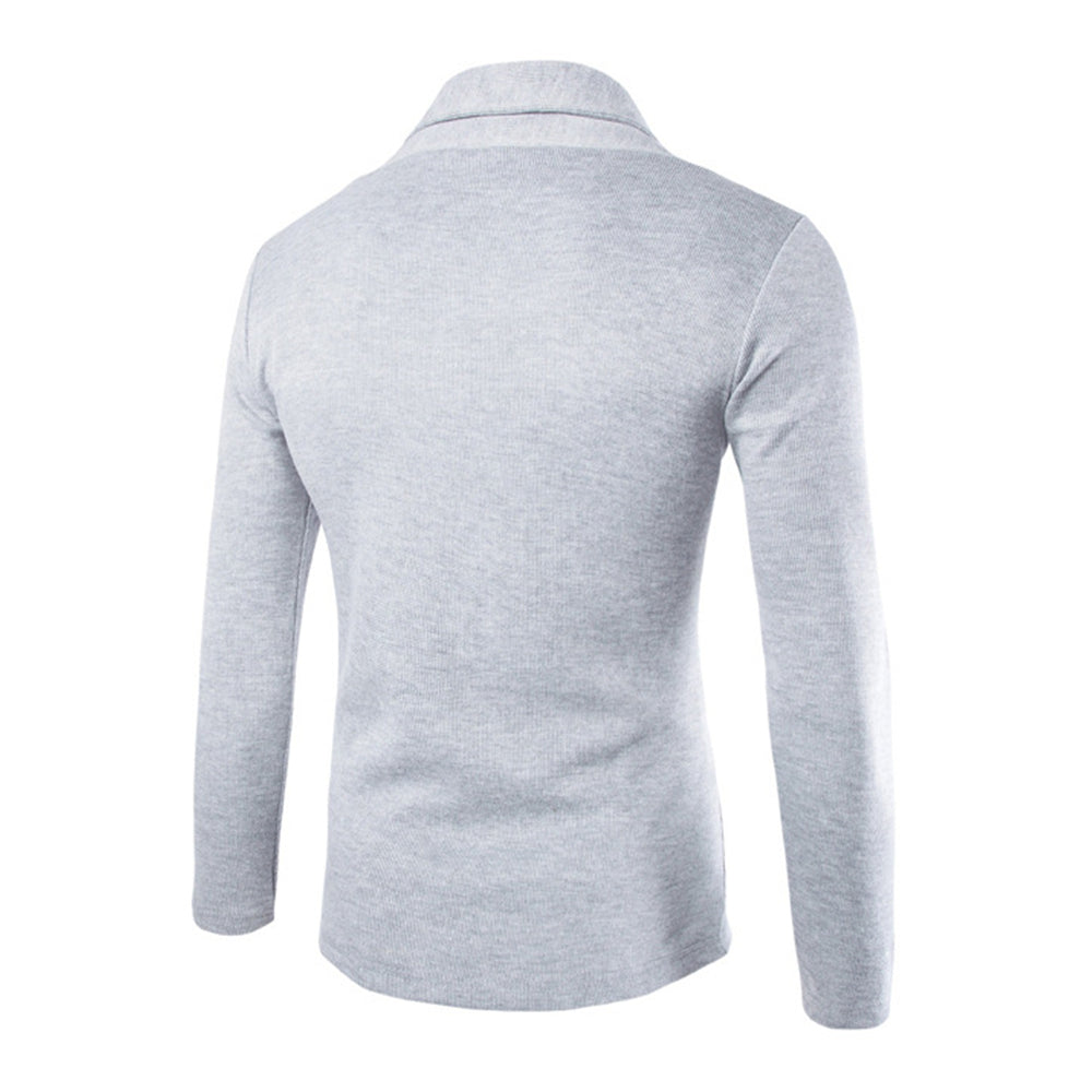 Herren Cardigan Offen Vorne Modern - IdealeKleiden