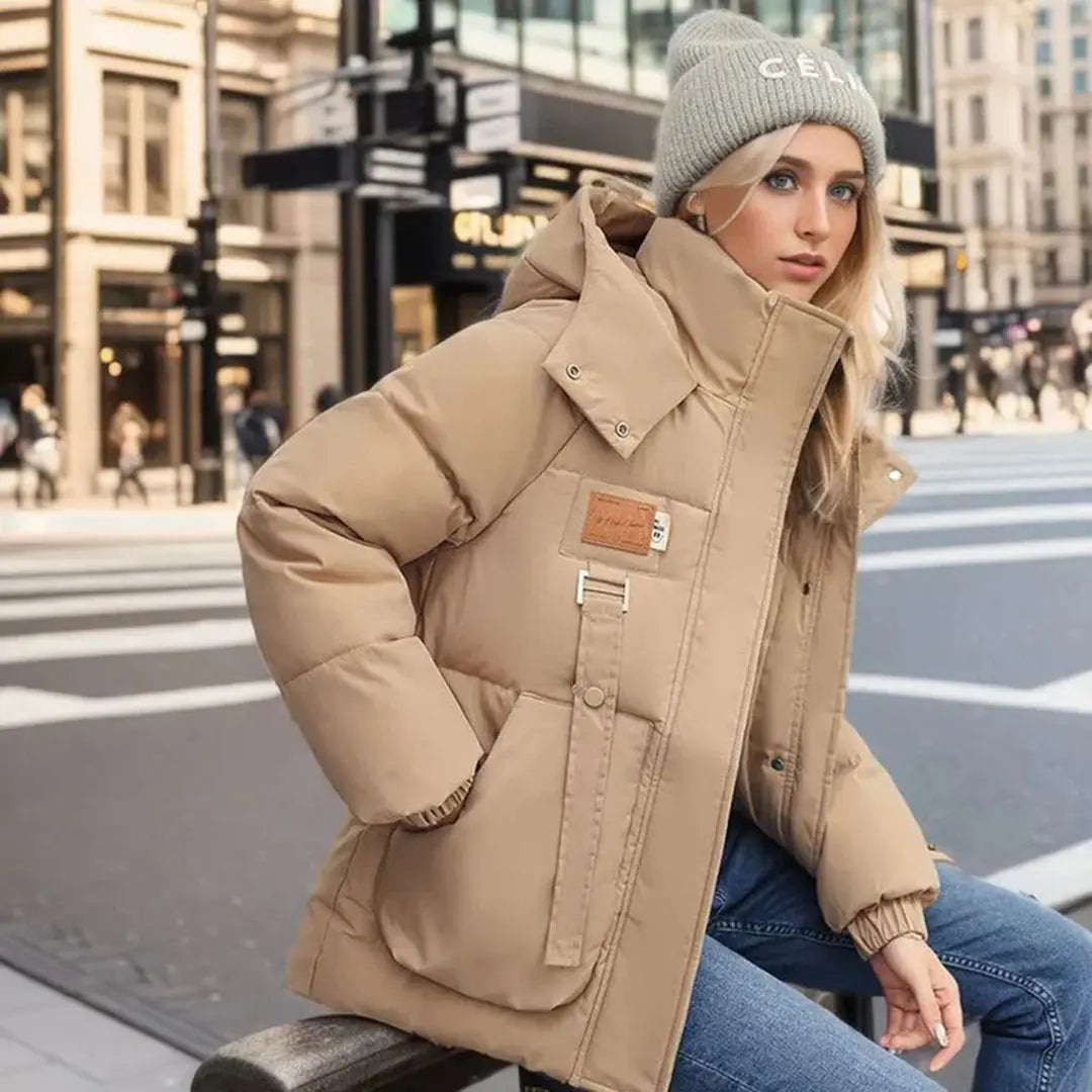 Winterjacke Steppmuster Damen Modern
