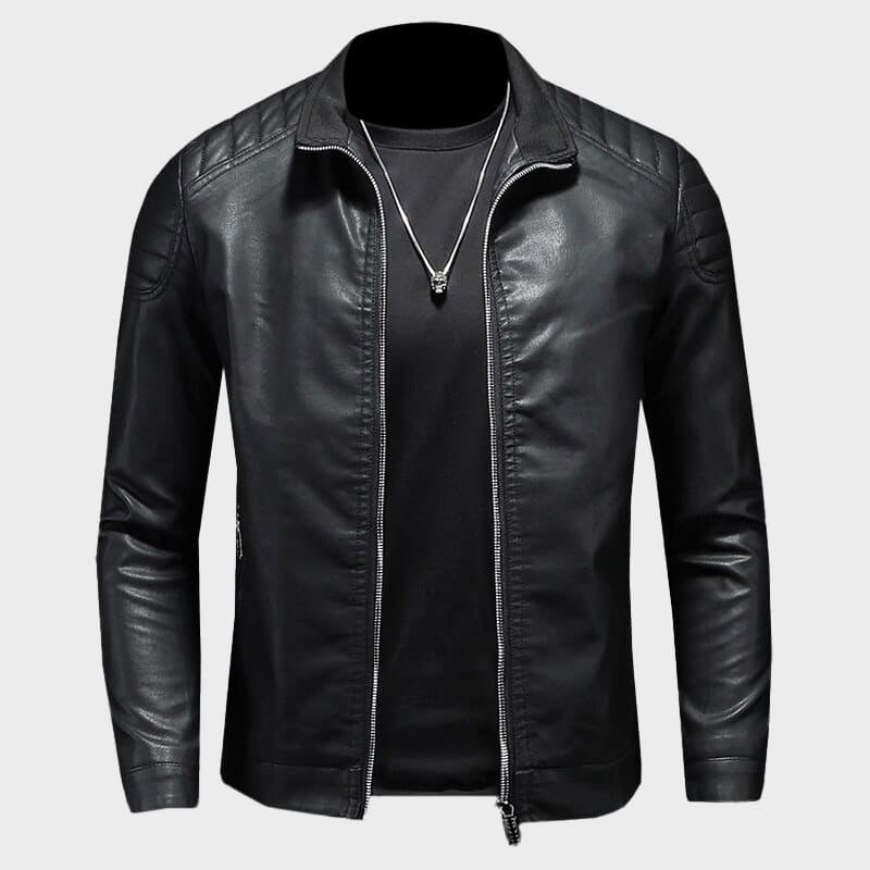 Elegante Lederjacke Grant Maverick Style