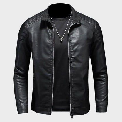 Elegante Lederjacke Grant Maverick Style