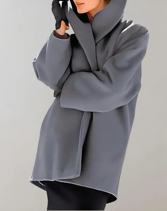 Dünne Damenjacke Elegant Knöpfe - IdealeKleiden