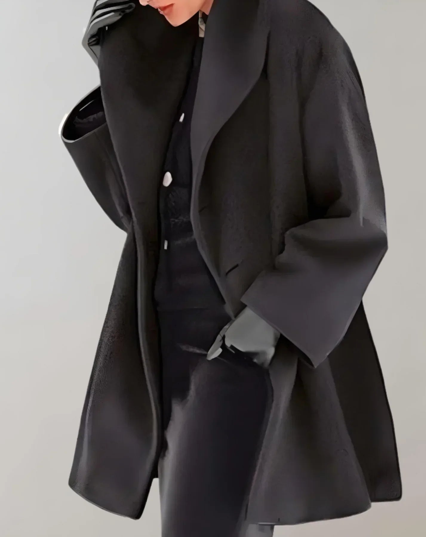 Dünne Damenjacke Elegant Knöpfe