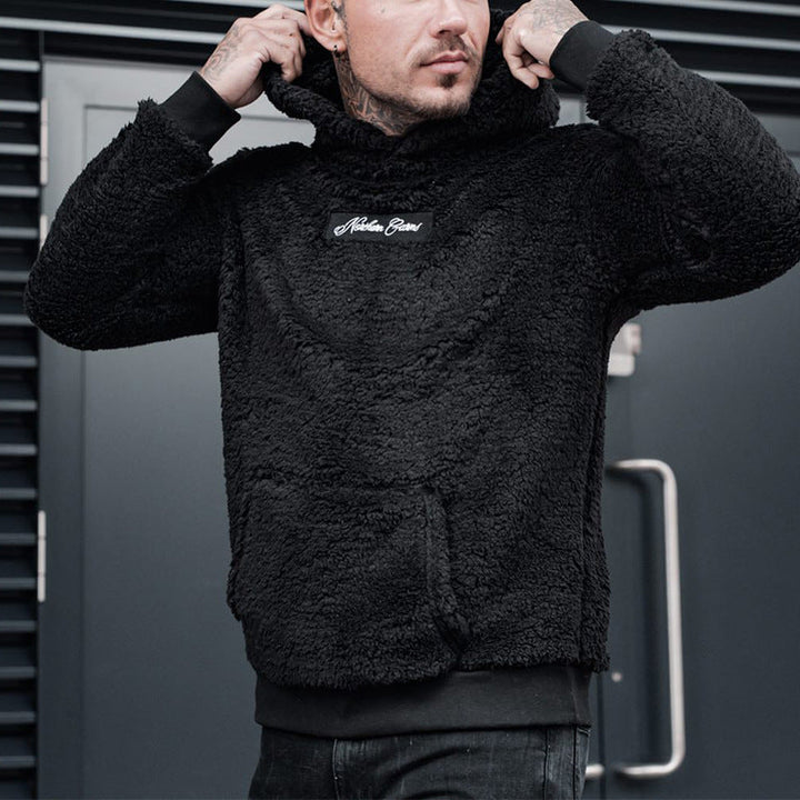 Bequemer Fleece Hoodie für Männer
