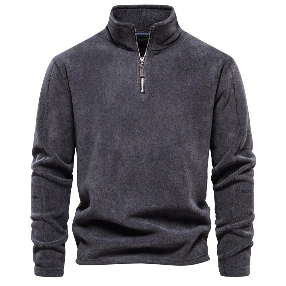 Warme Herren Fleecejacke Langarm
