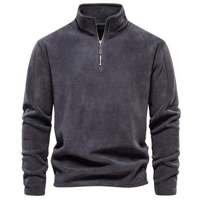 Warme Herren Fleecejacke Langarm