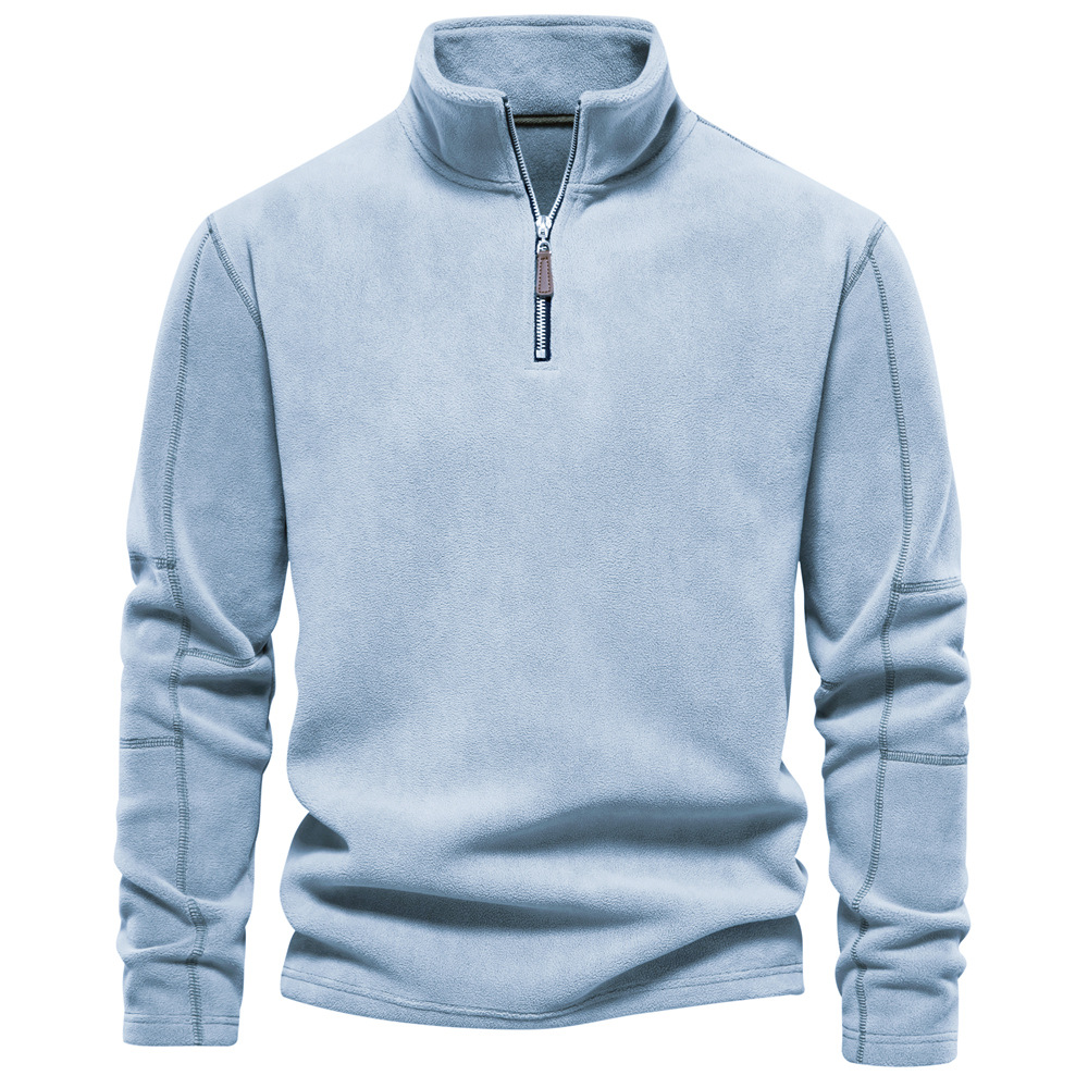 Warme Herren Fleecejacke Langarm