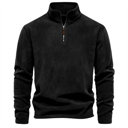 Warme Herren Fleecejacke Langarm