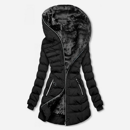 Warmes Winterkleid Damenjacke