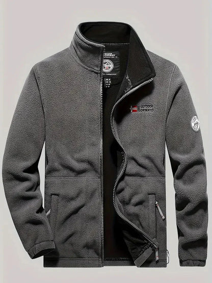 Herren Winterjacke Fleece Winddicht Isoliert