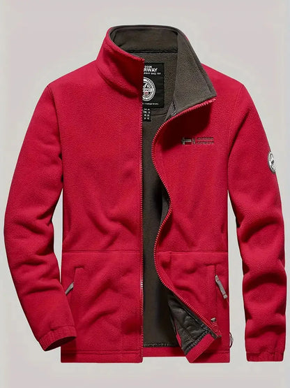 Herren Winterjacke Fleece Winddicht Isoliert