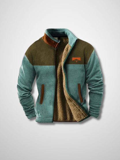 Herren Fleecejacke Warm Sherpa Winterjacke