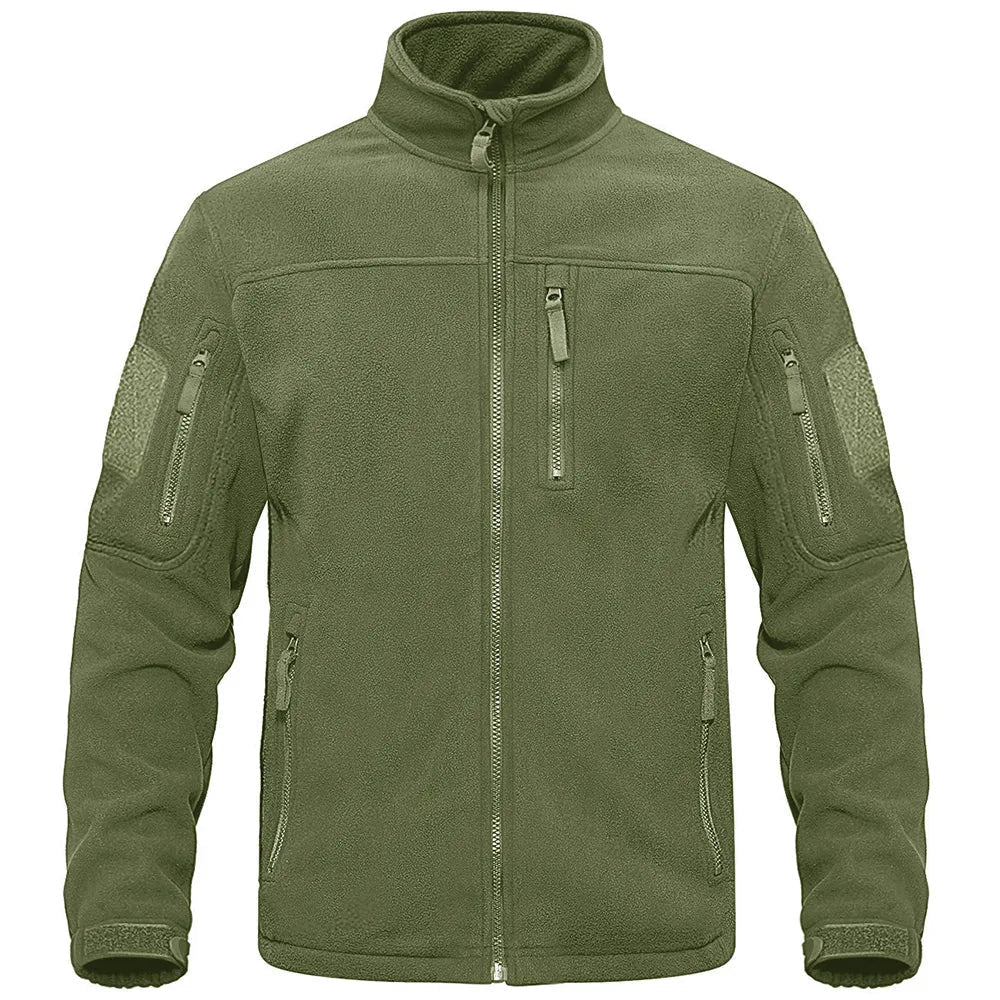 Herren Fleecejacke Warm Isolierend Zip Up - IdealeKleiden