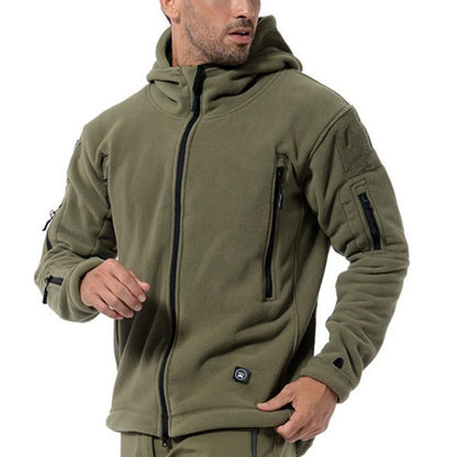 Herren Fleecejacke Winter Warm Reißverschluss - IdealeKleiden