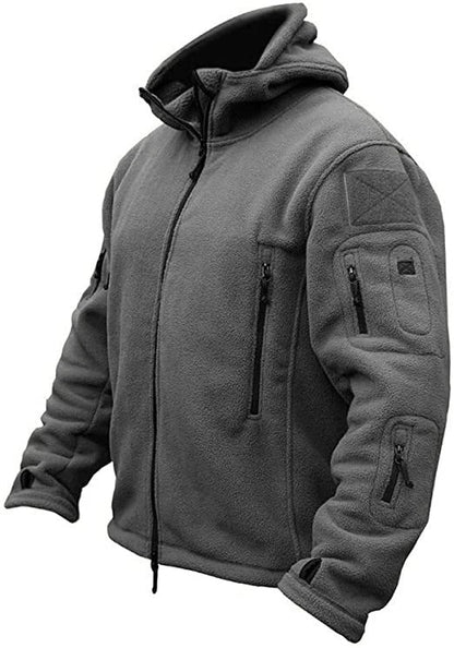 Herren Fleecejacke Winter Warm Reißverschluss
