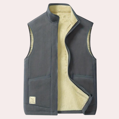 Herren Fleeceweste Warm Isolierend