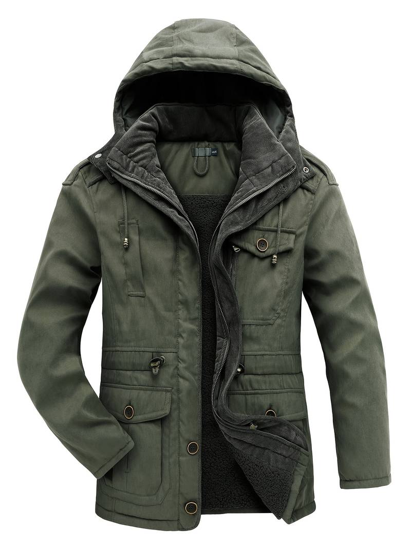 Winterparka Herren Warm Isoliert