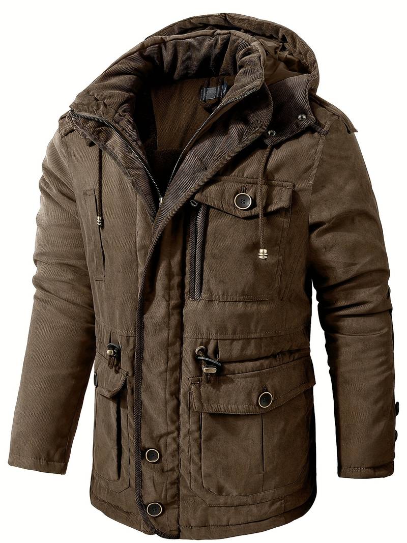 Winterparka Herren Warm Isoliert