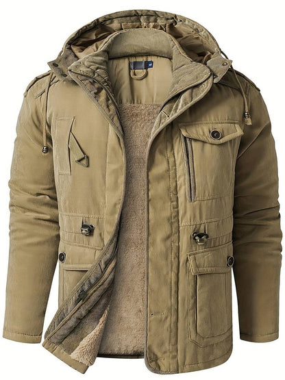 Winterparka Herren Warm Isoliert